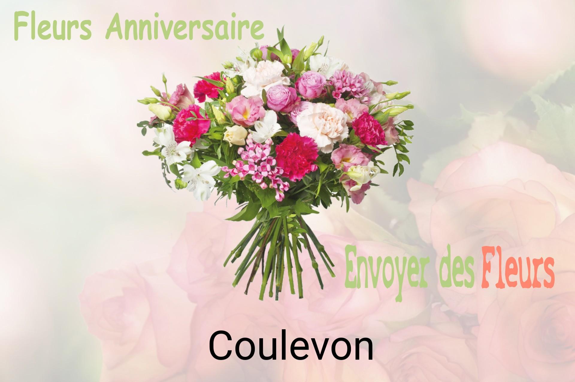 Bouquet de fleurs d’anniversaire livré à Coulevon